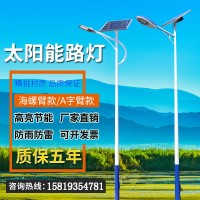 新农村太阳能路灯户外6米大功率光控乡镇道路庭院led灯具厂家批发