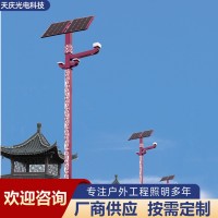 led太阳能路灯 户外分体式庭院农村公路景观照明 大功率太阳能灯