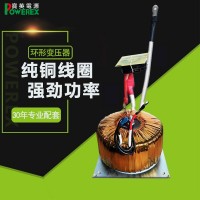 定制环牛升压调压器48V变230V电机UPS逆变5KW单相环型自耦变压器