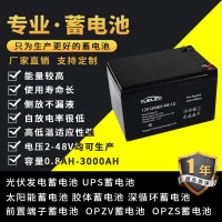 工厂直销拓力12v12ah蓄电瓶 拉杆音响厂家UPS后备电源蓄电池