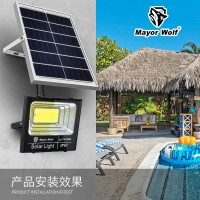 太阳能投光灯 led户外照明庭院灯防水路灯惠民新款新农村照明路灯