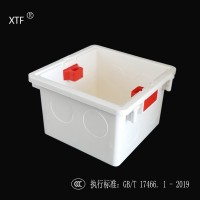 厂家供应XTF牌PVC塑料86线盒接线盒暗装预埋盒开关底盒拼装底盒