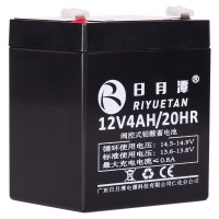 日月潭12v4ah拉杆音响小蓄电池童车报警器门禁安防ups后备用电瓶