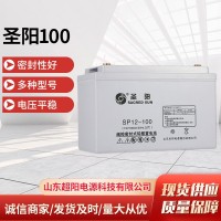 圣阳SP12-100 12V100AH免维护铅酸蓄电池ups 直流屏 太阳能蓄电池