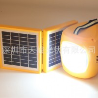 工厂销售太阳能户外照明带充电宝野营灯营地灯Hand Solar Lantern