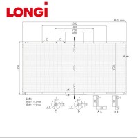 隆基HI-MO7光伏板 610W太阳能板 双玻双面组件 古瑞瓦特逆变器