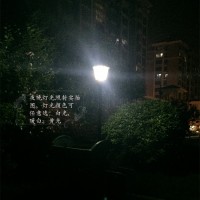 3m老款直六角庭院灯led路灯 户外灯景观灯花园灯室外灯道路灯