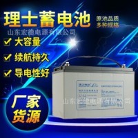 理士蓄电池12V100AH铅酸免维护DJM12100S阀控式UPS用蓄电池