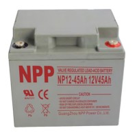 NPP耐普NP12-45蓄电池12V45AH直流屏医疗消防监控机房UPS/ EPS电源