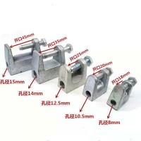 厂家直供 光伏支架配件 C型钢梁夹 方型老虎口夹 带齿压板梁夹
